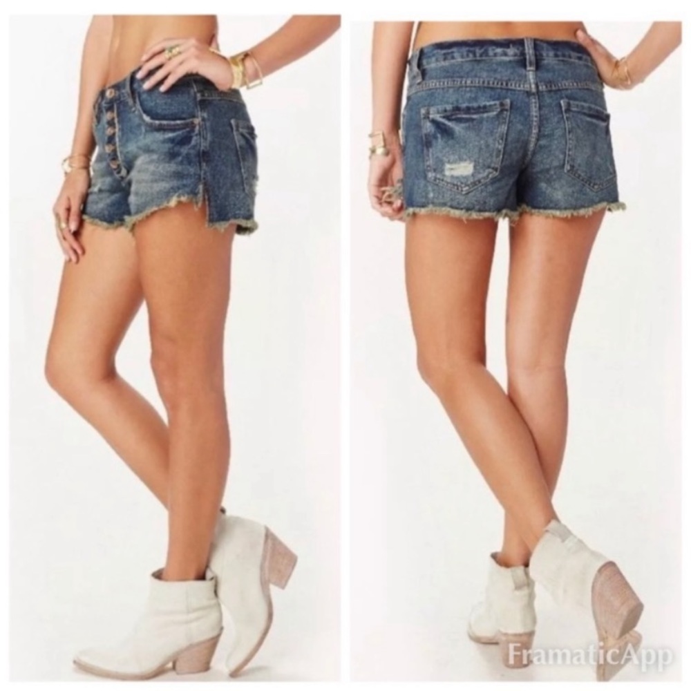 Free people Jean shorts, size 24